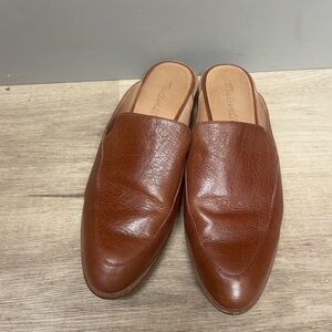 Madewell leather mules 8 1/2